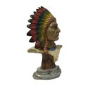 Ver imagem 3 de Estatueta Decorativa Busco Cacique Indígena Masculino