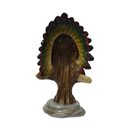 Ver imagem 4 de Estatueta Decorativa Busco Cacique Indígena Masculino