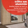 Guarda Roupa Casal com 3 Portas e 1 com 4 Espelhos 100% MDF London Yescasa - 11