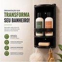 Ver imagem 5 de Cantoneira para Banheiro Box Porta Shampoo Prateleira Dupla Organizador Canto Suporte Plastico Yeet
