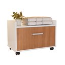 Ver imagem 4 de Armario Gabinete para Banheiro com Gaveta e Rodinhas