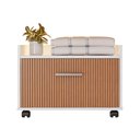 Ver imagem 3 de Armario Gabinete para Banheiro com Gaveta e Rodinhas