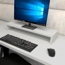Ver imagem 1 de Suporte P/ Monitor Mdf Mesa Escritório 70cm X 20cm F5