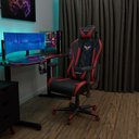 Ver imagem 2 de Cadeira Gamer Profissional Reclinável 150 Kgs Vermelho
