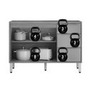 Ver imagem 3 de Balcão Cozinha Demóbile Plena 2 Ptas 3GAV s/Tampo 120cm Nude