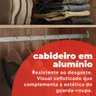 Guarda Roupa Casal 3 Portas com Espelho 4 Gavetas 100% MDF London Yescasa - 12