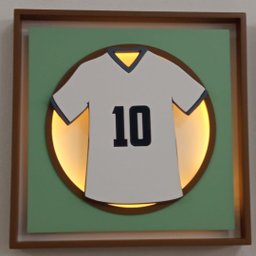 Quadro Caixa Charme Futebol Camisa 10 - QDF-04 BH BABY KIDS - 1