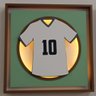 Quadro Caixa Charme Futebol Camisa 10 - QDF-04 BH BABY KIDS - 1