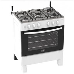 Fogão Hera Plus 5 Bocas Branco - 2