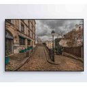 Ver imagem 1 de Quadro Au Clair de La Lune - 60x40 Cm - Adesivo Fotográfico