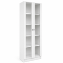 Ver imagem 7 de Cristaleira com 2 Portas de Vidro e 4 Prateleiras Branco CR6003 - Tecnomobili