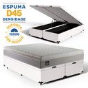 Ver imagem 4 de Cama Box Baú com Colchão de Espuma D45 Pillow Top Strong Queen 158cm