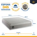Ver imagem 6 de Cama Box Baú com Colchão de Espuma D45 Pillow Top Strong Queen 158cm