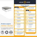 Ver imagem 3 de Cama Box Baú com Colchão de Espuma D45 Pillow Top Strong Queen 158cm