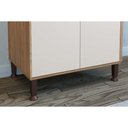 Ver imagem 5 de Gabinete de Cozinha Modulado C/ Tampo Torino C/ 2 Portas 70cm Mel/off White - Movelbento