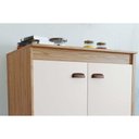 Ver imagem 4 de Gabinete de Cozinha Modulado C/ Tampo Torino C/ 2 Portas 70cm Mel/off White - Movelbento