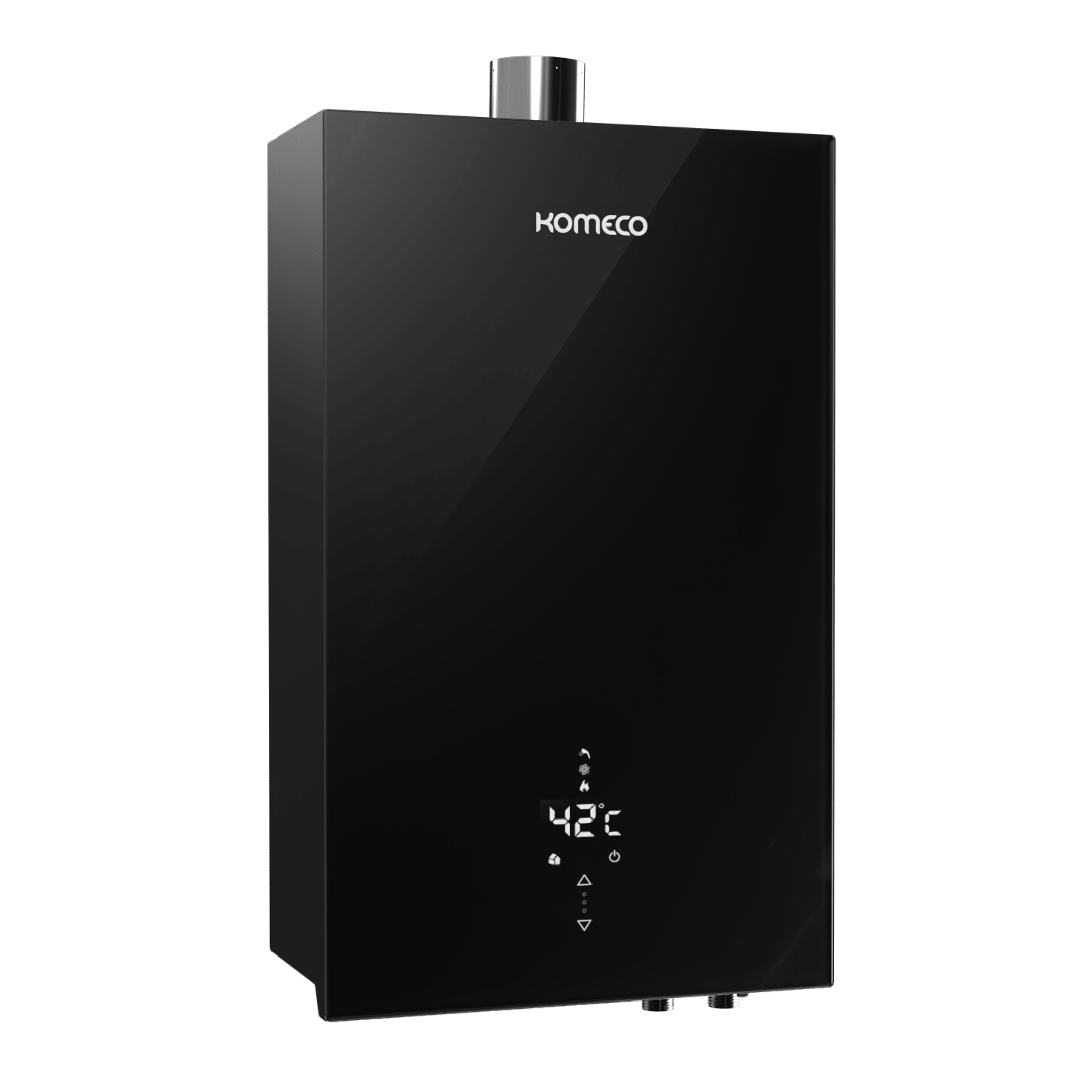 Aquecedor de Água a Gás Komeco Digital Black Decor Edition 16 Litros Preto Bivolt Gás Glp - 3