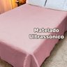 Cobre Leito Solteiro Colcha de Cama Slim 01 Peça Acabamento em Vies- Rosa Bebe - 3