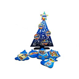 Arvore de Natal para Autistas + Bolinhas de Natal - Coleção TEA & AMOR - 1