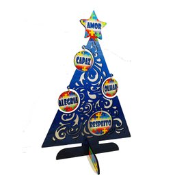 Arvore de Natal para Autistas + Bolinhas de Natal - Coleção TEA & AMOR - 2