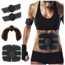Ver imagem 2 de Kit Ems Tonificador Muscular Elétrico Abdominal + Bumbum Glúteos 4 em 1
