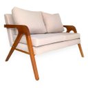 Ver imagem 2 de Kit Namoradeira Reforçada + 2 Poltronas Decorativas Cores