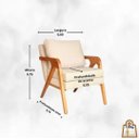 Ver imagem 4 de Kit Namoradeira Reforçada + 2 Poltronas Decorativas Cores