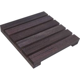 Deck de Madeira Modular 30x30 Cm Réguas 4 Cm com Pintura Neonx:osmocolor Nogueira Semi Tr - 1