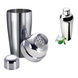Coqueteleira Em Inox 750ml Reforçada Bar Drinks Caipirinhas clink 750 ML Cinza claro - 4