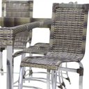 Ver imagem 7 de Conjunto de 8 Cadeiras e Mesa de Jantar Haiti Trama Original