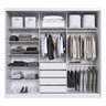 Guarda Roupa Casal 3 Portas 100% MDF London Yescasa - 3