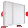 Guarda Roupa Casal 3 Portas 100% MDF London Yescasa - 6