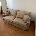 Ver imagem 2 de Sofá Cama Ágata 2,00m / Sofá sem Caixa e Molas Ensacadas Dallu Decor