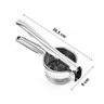 Espremedor de Batata Manual Inox 26,5x9cm - Praticidade na Cozinha - 4