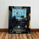 Ver imagem 3 de Kit 3 Quadro Decorativo Jdm Carro Kuruma Placa Mdf 28x20cm