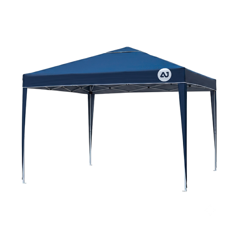 Tenda Dobrável Estrutura em Aço Azul Marinho 300x300