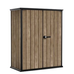 Armário Externo Vertical Signature 1400l – Textura Madeira – Keter