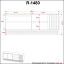 Ver imagem 7 de Combo Rack e Painel TV Amêndoa e Palha