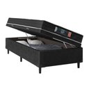 Ver imagem 5 de Cama Box Solteiro Baú Colchão Espuma Firme D33 88x188x53cm