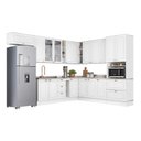 Ver imagem 1 de Cozinha Modulada Americana 18 Branco - Henn