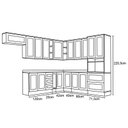 Ver imagem 3 de Cozinha Modulada Americana 18 Branco - Henn