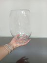 Ver imagem 3 de Vaso Jersey Decorativo Cachepô Enfeite 25x18x18cm Vidro Transp