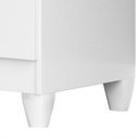 Ver imagem 7 de Armário Multiuso Lavanderia 55cm 2 Portas Staxx Branco Z17 - Mpozenato
