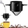 Coador Filtro de Cafe Inox sem Uso de Papel Mini Bolsa Praia - 1
