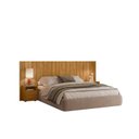 Ver imagem 3 de Cabeceira Ripada 100% MDF Ajustável 3 em 1 para Cama Casal - Queen - King Size - Super King Frida