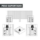 Ver imagem 7 de Cabeceira Ripada 100% MDF Ajustável 3 em 1 para Cama Casal - Queen - King Size - Super King Frida