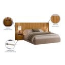 Ver imagem 5 de Cabeceira Ripada 100% MDF Ajustável 3 em 1 para Cama Casal - Queen - King Size - Super King Frida