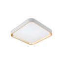 Ver imagem 1 de Luminária de Teto Plafon Quadrado Sobrepor 38x38 Led Multicor 3 em 1 Bivolt 25w Moderno