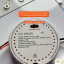Ver imagem 6 de Luminária de Teto Plafon Quadrado Sobrepor 38x38 Led Multicor 3 em 1 Bivolt 25w Moderno