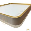 Ver mais imagens de Luminária de Teto Plafon Quadrado Sobrepor 38x38 Led Multicor 3 em 1 Bivolt 25w Moderno